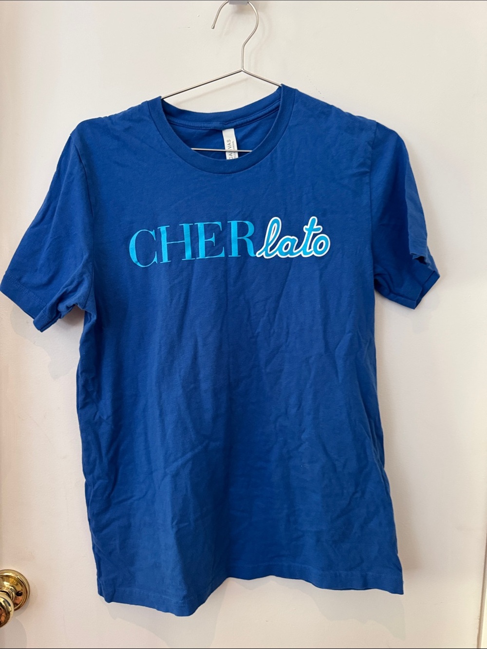CHERlato Blue Graphic Tee - RARE